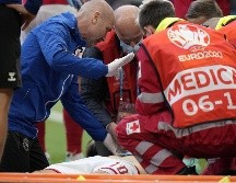 En el partido Dinamarca vs Finlandia de ayer sábado, Christian Eriksen se desvaneció brutalmente sobre el terreno de juego, con los ojos en blanco. EFE / ARCHIVO