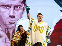 Saúl Álvarez participó por primera ocasión en un torneo oficial de la gira de ascenso del PGA Tour. Imago7 / Ed Mulholland / Matchroom.