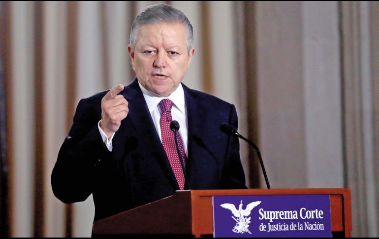 El ministro presidente, Arturo Zaldívar. SUN / ARCHIVO