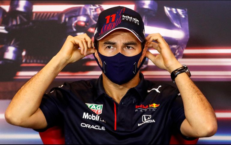 El próximo Gran Premio se disputará en Francia. ''Checo'' Pérez llega como tercero en la clasificación y buscará recortar distancias con el inglés Lewis Hamilton y su compañero holandés Max Verstappen. AFP / ARCHIVO