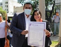 Los emecistas Salvador Zamora y Citlalli Amaya son oficialmente los ganadores de la elección en Tlajomulco y Tlaquepaque respectivamente. ESPECIAL