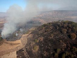 Durante este año se tuvieron tres incendios importantes en los parajes “Ciudad Cajetes, Volcanes y Las Canoas”, dentro del Área Natural Protegida (ANP). Gobierno de Jalisco/ ARCHIVO