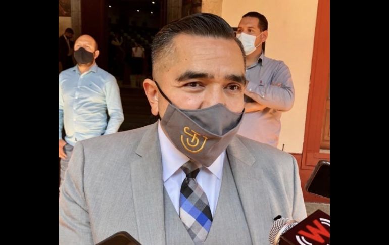 El magistrado insistió en que se requiere corresponsabilidad y paciencia de todas las partes para aminorar las cargas laborales. EL INFORMADOR / R. Rivas