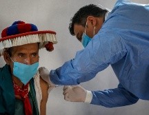 Integrantes de 16 comunidades de los municipios de Mezquitic y Bolaños acudieron a recibir el inmunizante. ESPECIAL / Secretaría de Salud Jalisco