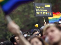 Baja California se une a la lista de estados que legalizan el matrimonio entre personas del mismo sexo. EFE/ARCHIVO