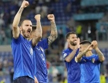 Generoso en el esfuerzo y con el arco rival constantemente en el punto de mira, el combinado de Roberto Mancini no dejó respirar a Suiza. EFE/A. Tarantino