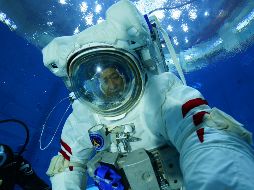 AL ESPACIO. Durante tres meses, la tripulación china realizará caminatas para adaptar lo que llaman “su nuevo hogar”: la estación espacial Tiangong. XINHUA