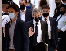 El juicio, conocido como el caso Bygmalion, contra el exmandatario conservador y otros 13 encausados se abrió el 20 de mayo. EFE / Y. Valat
