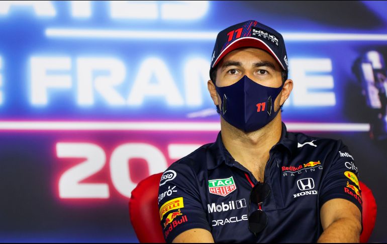 La próxima cita que tendrá “Checo” Pérez en las pistas de la F1 será este fin de semana. EFE / A. Vincent