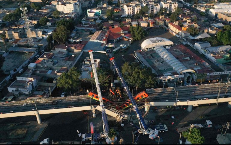 El Gobierno de Ciudad de México encargó al Colegio de Ingenieros estudiar el estado general de la línea 12 del Metro, luego del colapso en mayo pasado. AFP/ARCHIVO