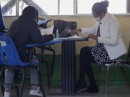 En su anteproyecto, la SEP detalla varias medidas sanitarias a seguir por parte de alumnos y profesores. EFE/C. Ramírez