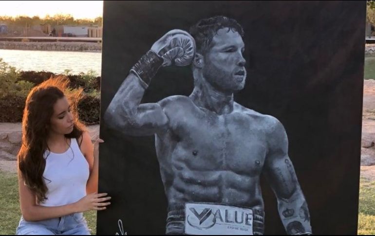 Ya sea con dinero o difundiendo información, el púgil mexicano sigue respondiendo a los llamados de sus seguidores. INSTAGRAM / @nicki__arte