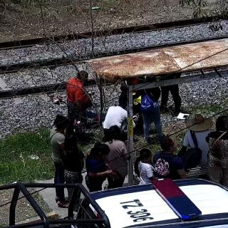 Tren mutila extremidades a hombre en Tlajomulco