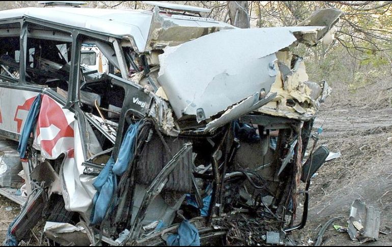 Los accidentes viales son frecuentes en la zona debido a su inestable terreno. EL INFORMADOR/ARCHIVO