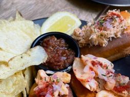 Trio Roll. Una de las especialidades del restaurante. ESPECIAL