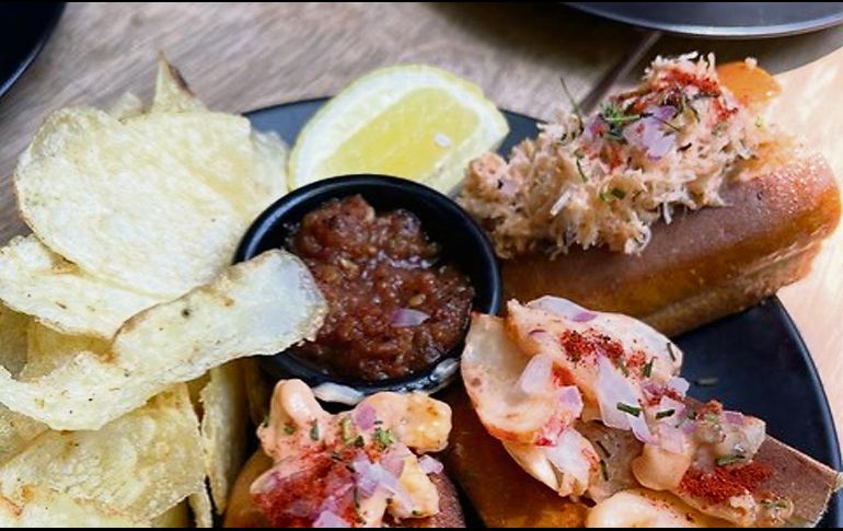 Trio Roll. Una de las especialidades del restaurante. ESPECIAL