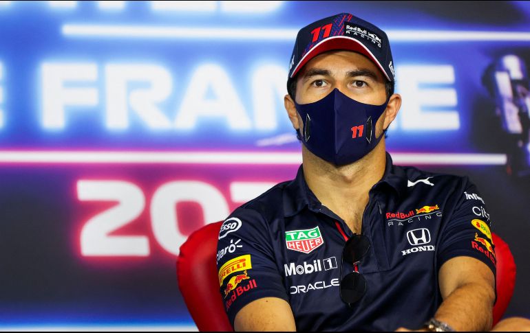 Para ''Checo'', pudieron ''haber copado la primera fila'' en el circuito Paul Ricard. AFP / A. Vincent