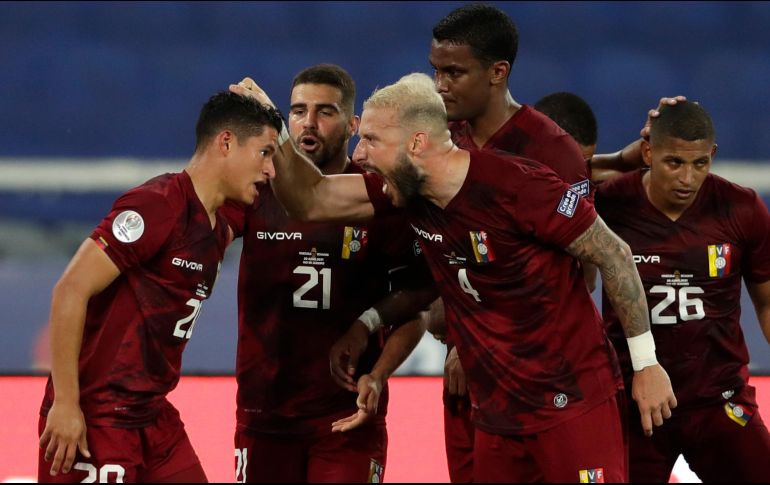 Venezuela ha sabido competir pese a distintas bajas de jugadores. AP / S. Izquierdo