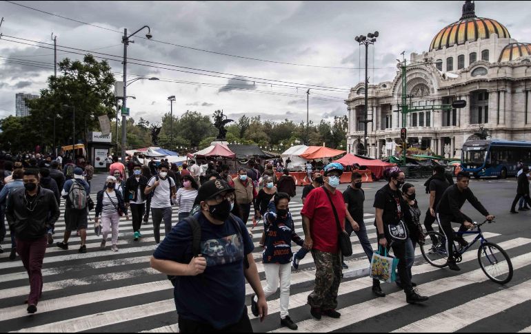 La Ciudad de México registra la mayor parte de los casos acumulados del país. SUN / ARCHIVO