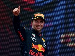 DE REGRESO. Es la primera vez en la trayectoria de Sergio Pérez en la que hace podios en carreras consecutivas. RED BULL CONTENT POOL/ CROSE