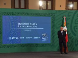 AMLO también pidió que la gente no sea presa fácil de la manipulación de los grupos de interés. SUN / A. Martínez