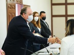 Fernando Petersen argumentó que cumplir con los criterios de capacidad, calidad y seguridad implica mejoras en la calidad de atención y certeza para los pacientes. ESPECIAL / Gobierno de Jalisco