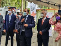 Sobre la donación del terreno, el rector de la UdeG, Ricardo Villanueva Lomelí dijo que 