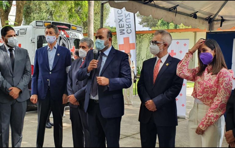 Sobre la donación del terreno, el rector de la UdeG, Ricardo Villanueva Lomelí dijo que 