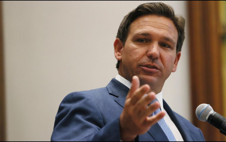 DeSantis tiene primero la tarea de ganar la reelección en Florida el próximo año. AFP/ARCHIVO