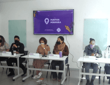 Los Puntos Púrpura forman parte de la estrategia “Nos movemos seguras”. ESPECIAL
