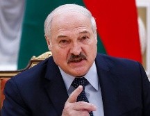 Lukashenko dio un discurso con motivo del 80º aniversario del inicio de la invasión nazi de la Unión Soviética. AFP/ARCHIVO
