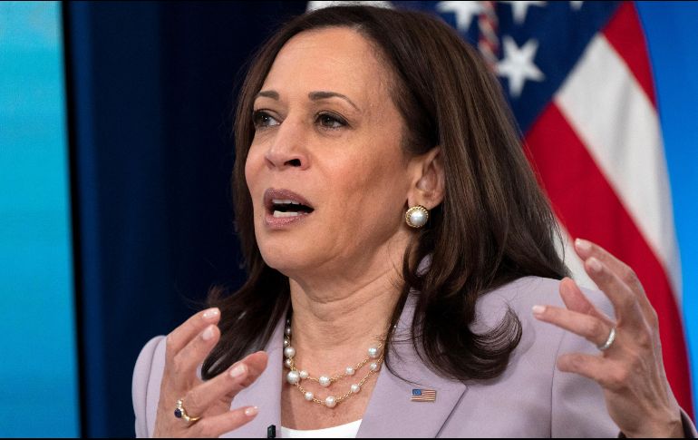 Harris aceptó la misión de negociar con los líderes del Triángulo Norte de Centroamérica y tratar de hacer frente a los problemas que han generado récords en la llegada de inmigrantes a EU. AP / J. Martin