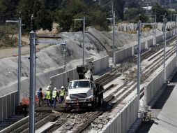 El Tren Interurbano México-Toluca lleva un avance de más del 80 por ciento. NTX/ARCHIVO