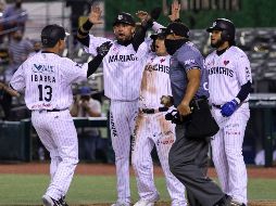 Los Mariachis se mantienen en la cima de la Liga Mexicana de Beisbol con récord de 21 triunfos y siete derrotas. IMAGO7/F. Meza