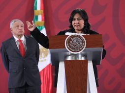 LA HACEN A UN LADO. Irma Eréndira Sandoval se reincorporará como directora del Laboratorio de Corrupción y Transparencia de la Universidad Nacional Autónoma de México (UNAM) tras ser retirada de su cargo en la SFP. ARCHIVO