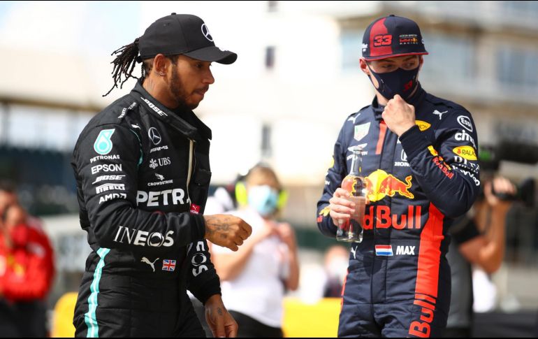 VIBRANTE. Max Verstappen llegará con 11 puntos de ventaja sobre Lewis Hamilton en el Campeonato de pilotos de la F1. EFE/ARCHIVO