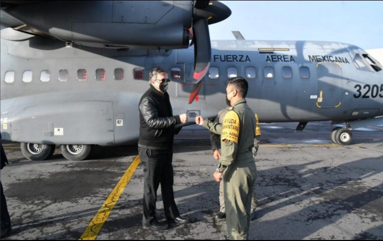 El Gobierno de México inició con la distribución de vacunas que dona a Guatemala, El Salvador y Honduras. TWITTER / @m_ebrard