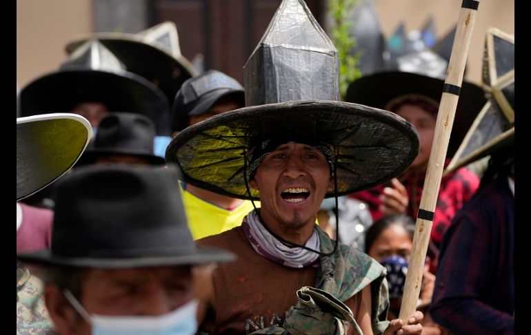 La danza ancestral se produce en honor al Inti Raymi (Fiesta del sol, en quechua), que marca el fin de la cosecha. AP/D. Ochoa