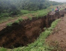 Las grietas, detectadas desde el 10 de mayo, se formaron por una falla hidrogeológica. ESPECIAL