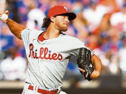 El lanzador diestro puso en apuros a la ofensiva de los Mets. AFP/R. Schultz