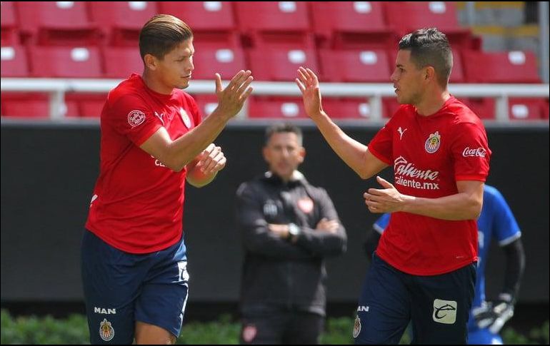 En el triunfo ante Colima, “Chicote” marcó, así como en el enfrentamiento de media semana ante Zacatecas. TWITTER / @Chivas