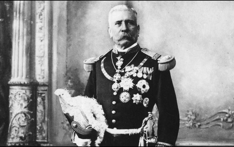 El plan habría sido que el tesoro se distribuyera 100 años después del gobierno de Porfirio Díaz. EL INFORMADOR/ARCHIVO