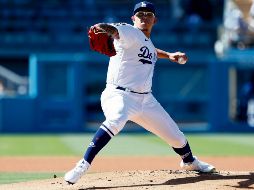 JULIO. El sinaloense tuvo una salida de contrastes, pues si bien fabricó 12 chocolates, no pudo conquistar su décima victoria como abridor. AP