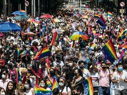 LLAMADO. Los participantes decidieron salir a las calles pese a que les pidieron quedarse en casa por el COVID-19. SUN