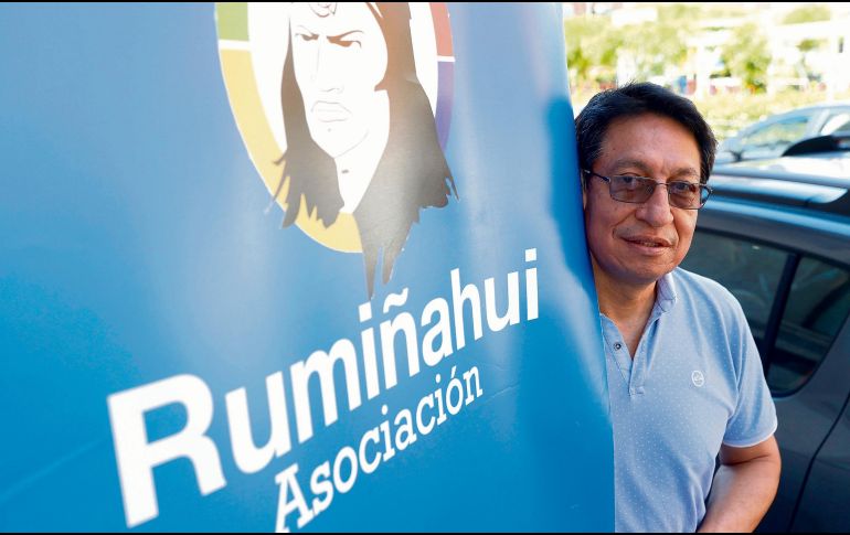 VLADIMIR PASPUEL. Presidente de la Asociación Rumiñahui que ayuda principalmente a ecuatorianos en España. EFE