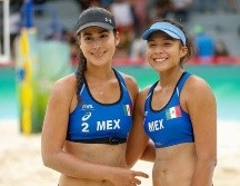 El equipo femenil mexicano de voleibol de playa se quedó fuera de Juegos Olímpicos. TWITTER / @CONADE