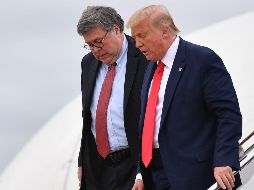 William Barr rompió con Trump tras las elecciones presidenciales de noviembre pasado, que ganó el demócrata Joe Biden. AFP/ARCHIVO