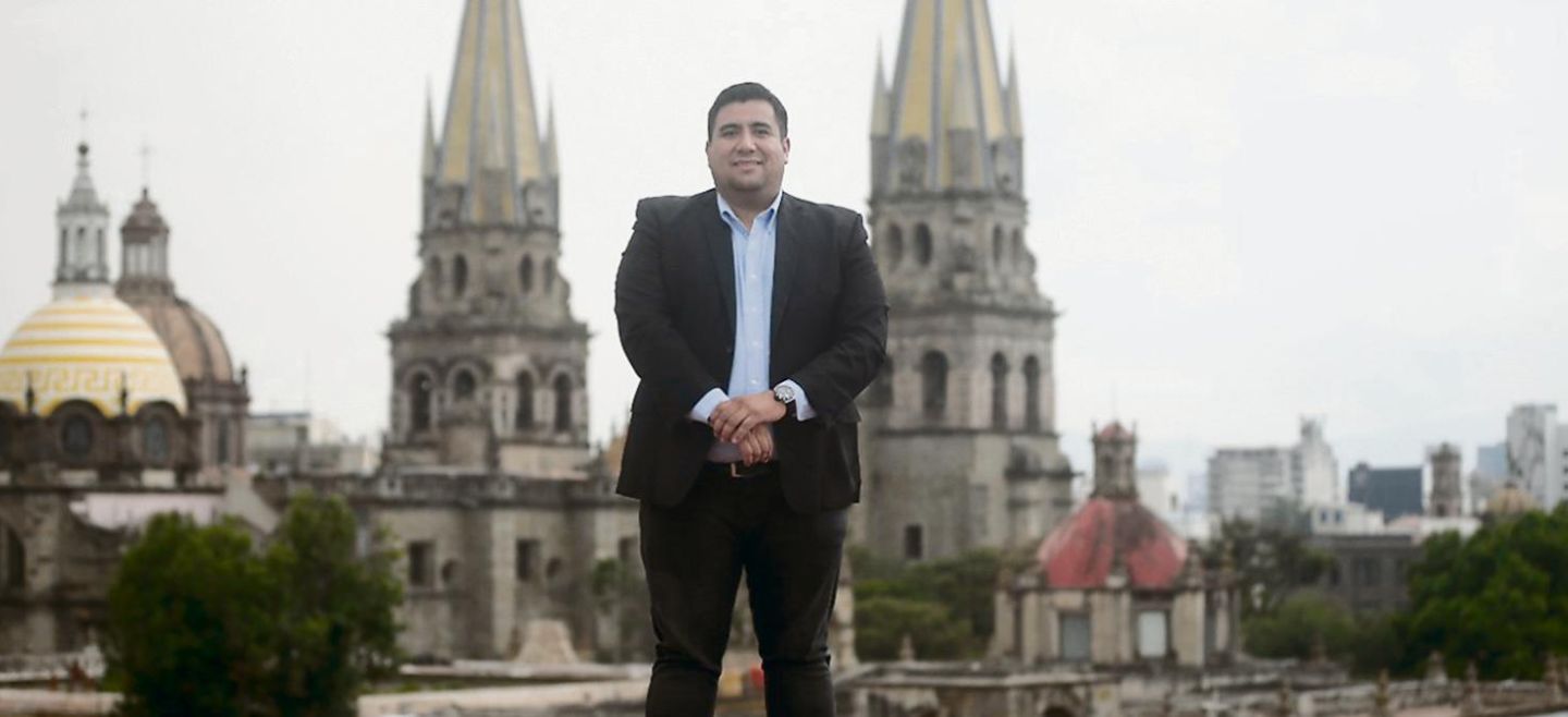 Eduardo Martínez Lomelí. El presidente municipal interino de Guadalajara dice que trabajará en la recuperación del espacio público y que atenderá las demandas de la ciudadanía. EL INFORMADOR • F. ATILANO
