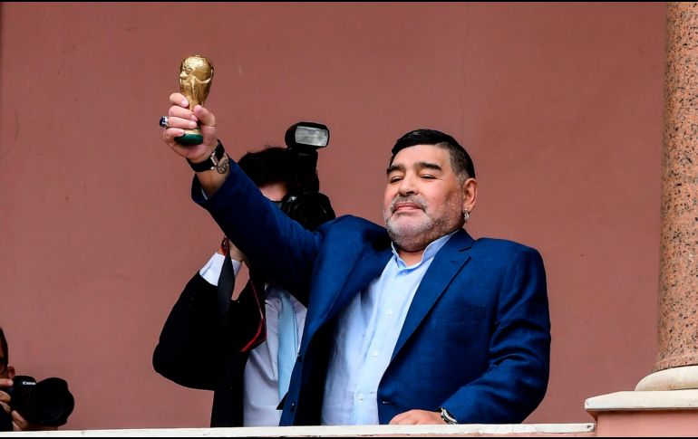 Continúa la espera de un veredicto sobre la muerte de Maradona. AFP/ ARCHIVO