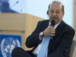 Carlos Slim aseguró que la rehabilitación de la Línea 12 será costeada por Grupo Carso. EFE/ARCHIVO